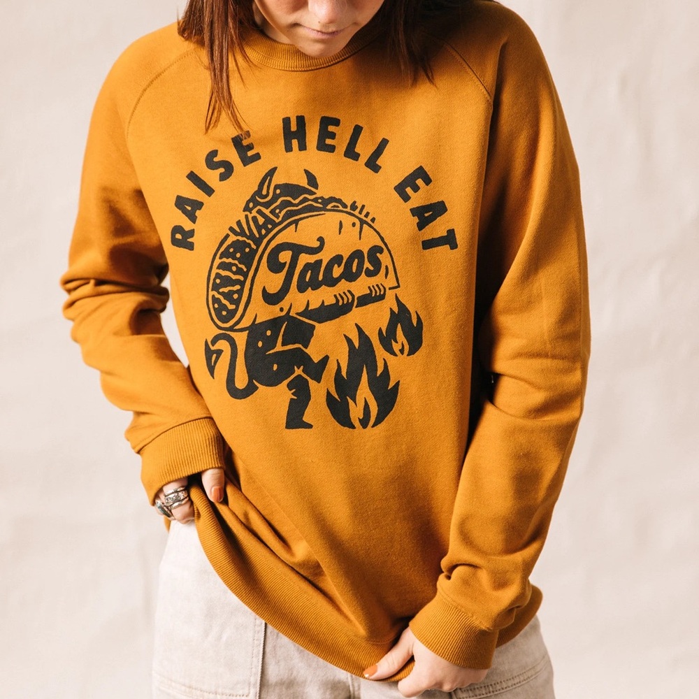 Pyknic Tacos Crewneck Sweatshirt